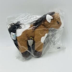 Build A Bear Horse Plush 8” Brown White Girl Scout Cookie ABC Bakers New